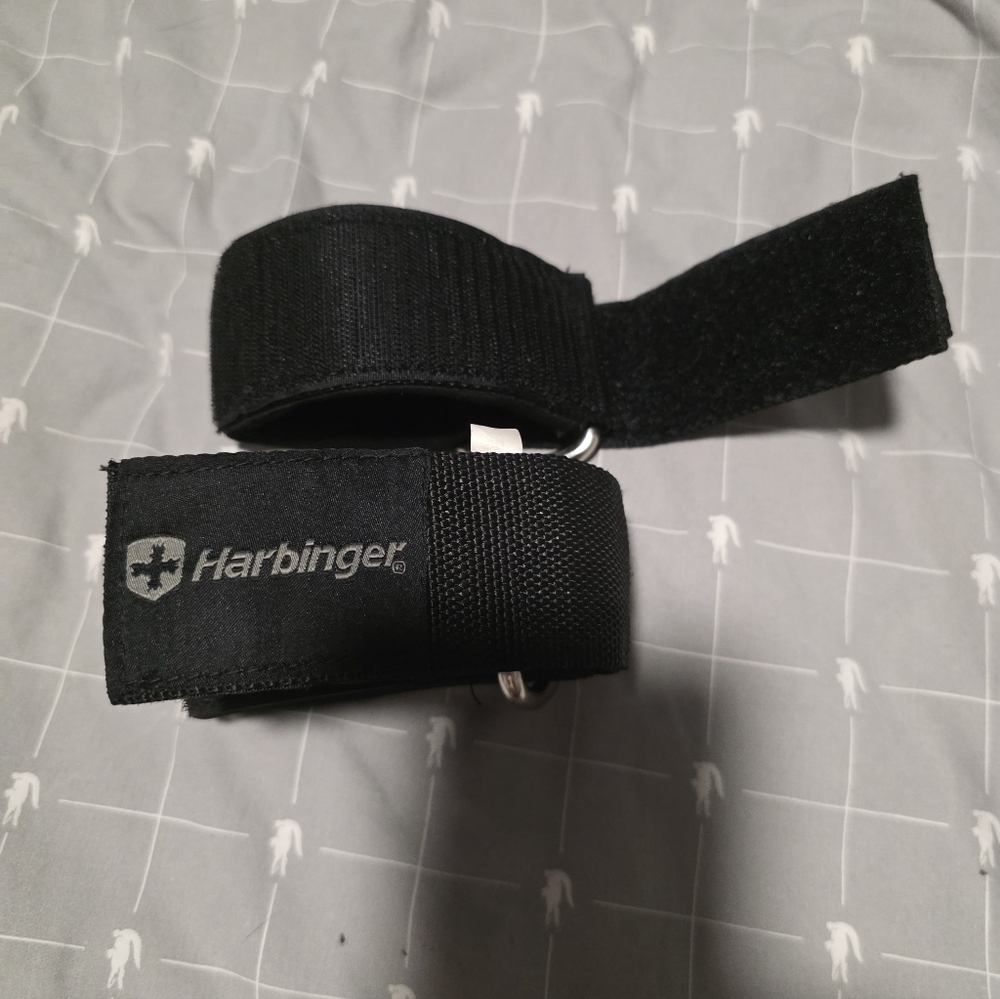 Harbinger Black Ankle Straps New Without Tags - Set Of 2 - Picture 2 of 4